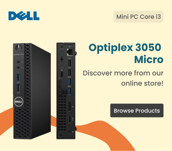 Dell Optiplex 3050 Micro Mini PC Core i3